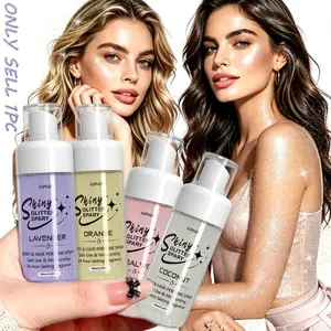 Sparkle Hair Spray, Hair Spray Glitter, Glitter Spray, Scented, Available In Four Scents: Lavender, Orange, Sandalwood & Coconut. 24-Hour Lasting Fragrance, Safe Ingredients, Deeply Hydrating, Moisturizing, Perfect For Anyone