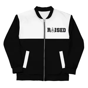 Custom Raised Freemason Bomber Jacket