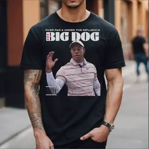 Tiger Woods Big Dog Golf Unisex T-Shirt