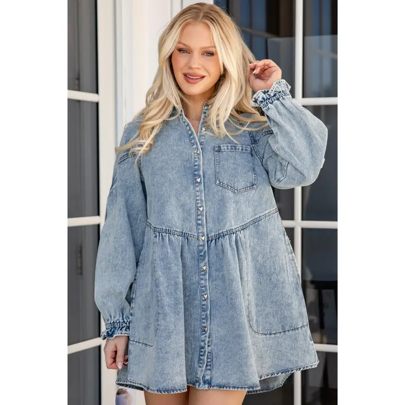 zaaressentials.com/products/denim-lace-mini-dress - TikTok Shop zaaressentials.com/products/denim-lace-mini-dress - TikTok Shop