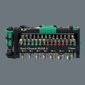 Wera 05049056001 Tool-Check PLUS 2, 39 pieces