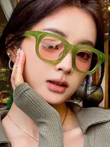 High-End Style Sunglasses Small Frame, Tiktok Trendy Instagram Same Design, Sun Protection Eyewear, Perfect for Casual