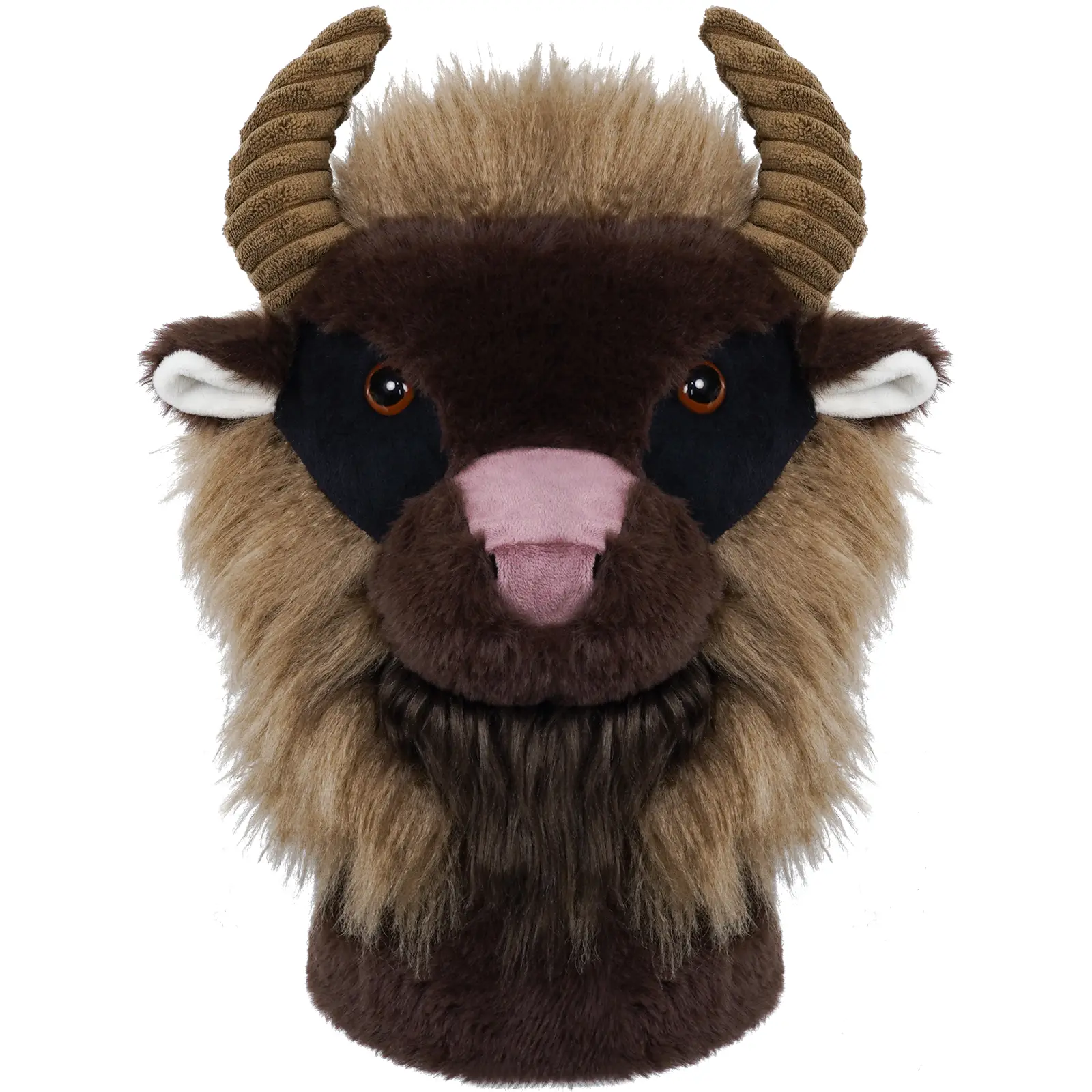 CraftsmanGolf Bison Driver Headcover, Plush Animal Golf Club Cover, Wild Design
