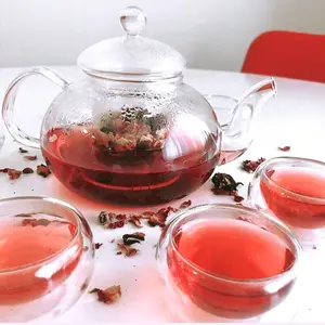 Heart Tea - Gluten-Free, Sugar-Free Loose Leaf Tea with Rose and Hibiscus Notes, 2oz Bag for 20+ Servings - Caffeine-Free Beverage by Healthy Teas LLC natural ingredient
