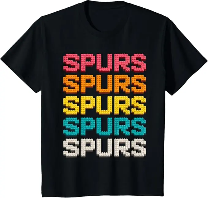 (Youth) Vintage Spurs Shirt, Retro Spurs Squad Graphic Tee, Soft & Comfortable Cotton Tee