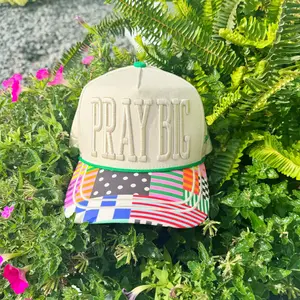 Pray Big Puff Embroidered Hat