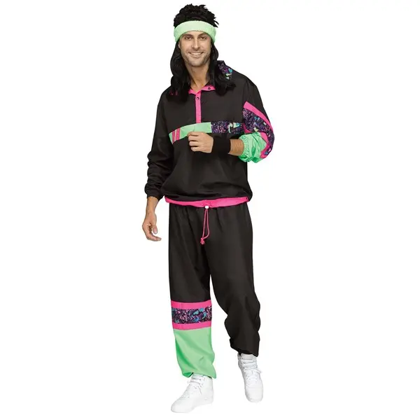 Men's 80's Track Suit Costume