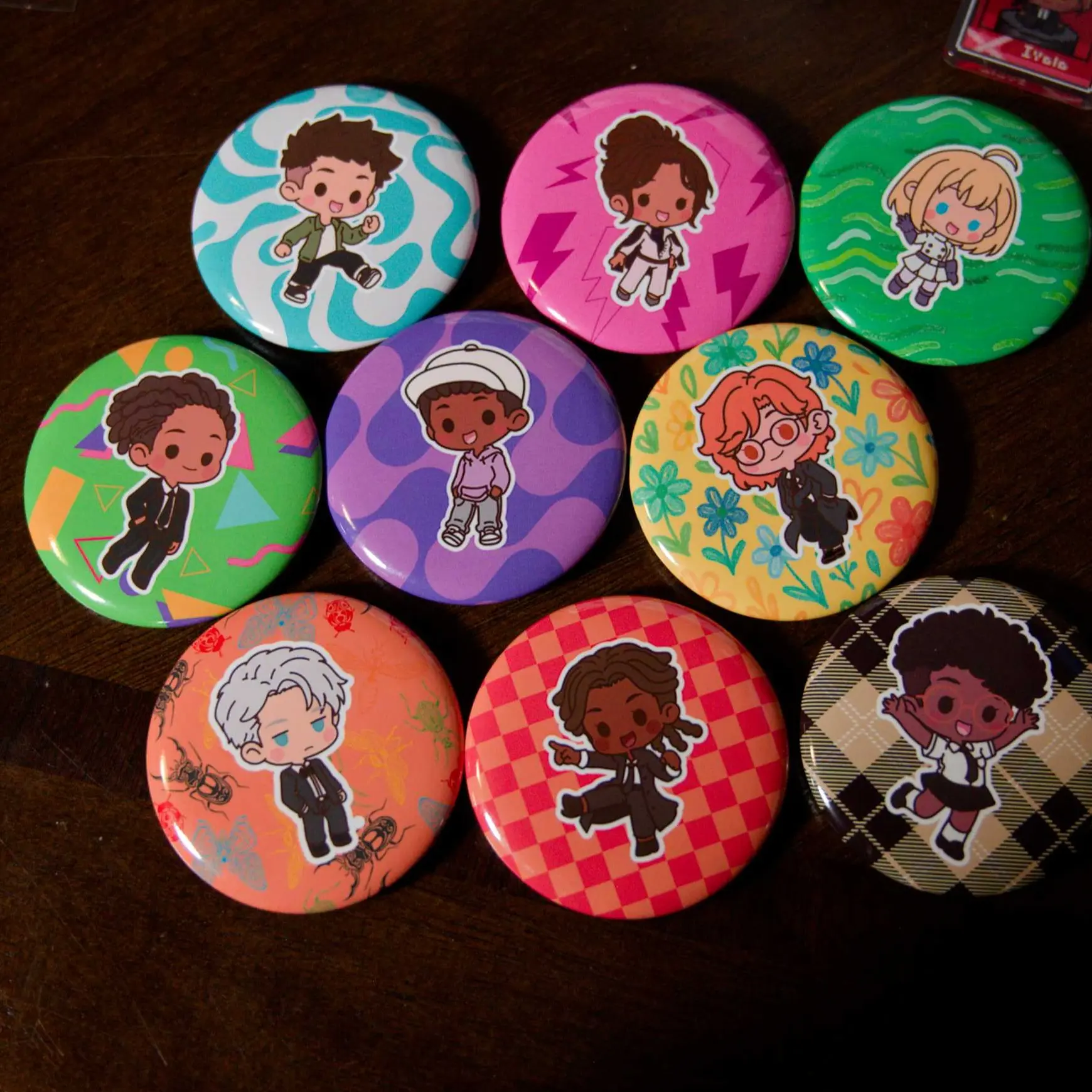 Children of Thread 58mm Round Pins