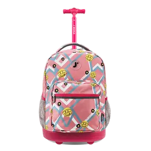 Sunrise Rolling Backpack (18 Inch) in Basketbally School Casual