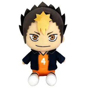 Haikyu!! S3 - Yu Nishinoya Jacket Sitting Pose Plush 7"H