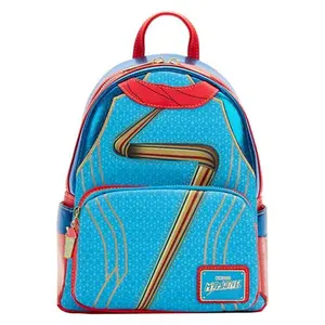 Ms. Marvel Backpack PU Leather Kids Mini Straps Funko Ms Cosplay 11" Bag