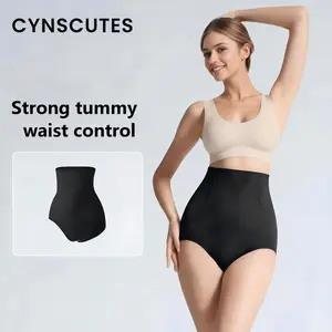 CYNSCUTES Seamless Women Shapewear Briefs High Compression Waist Slimming Underwear