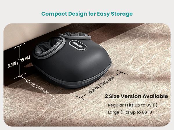 Nekteck Remote Control Foot Massager with Heat [2026 Upgraded], Mothers Day Gifts for Mom, Shiatsu Feet Massager for Plantar Fasciitis, Deep Kneading Therapy Air Compression Massage Tools, Gifts for Men Women