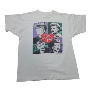 1992 Vintage I Love Lucy T-shirt - Lucille Ball Sitcom Tee Tshirt Classic Cotton