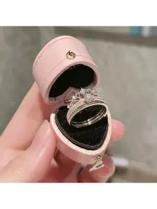 New Arrival Luxury Micro Pave Zirconia Stackable Rings Set for Women Elegant Wedding Band Trio