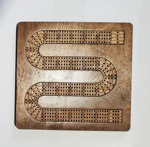 Travel Sized 4 Lane Cribbage Board - 14