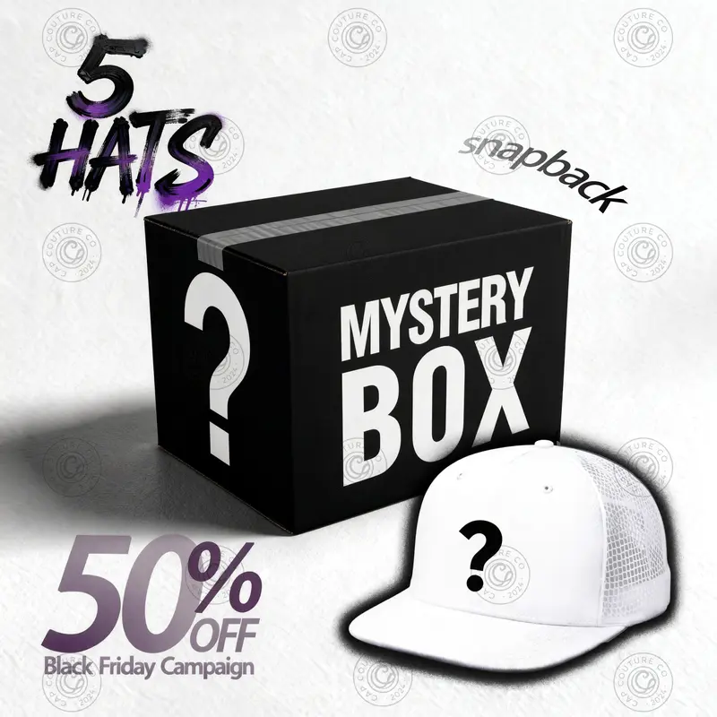 Mystery Hat Box - Five Randomly Picked Flat Brim Trucker Hat  display picture 1