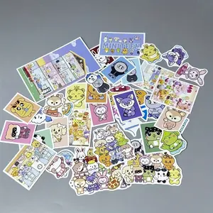 40pcs K-Pop SVT themed stickers - Cute animal character designs, dynamic poses, vibrant colors, high-quality paper stickers, durable and reusable, perfect for K-pop fans and merchandise, Art stickers