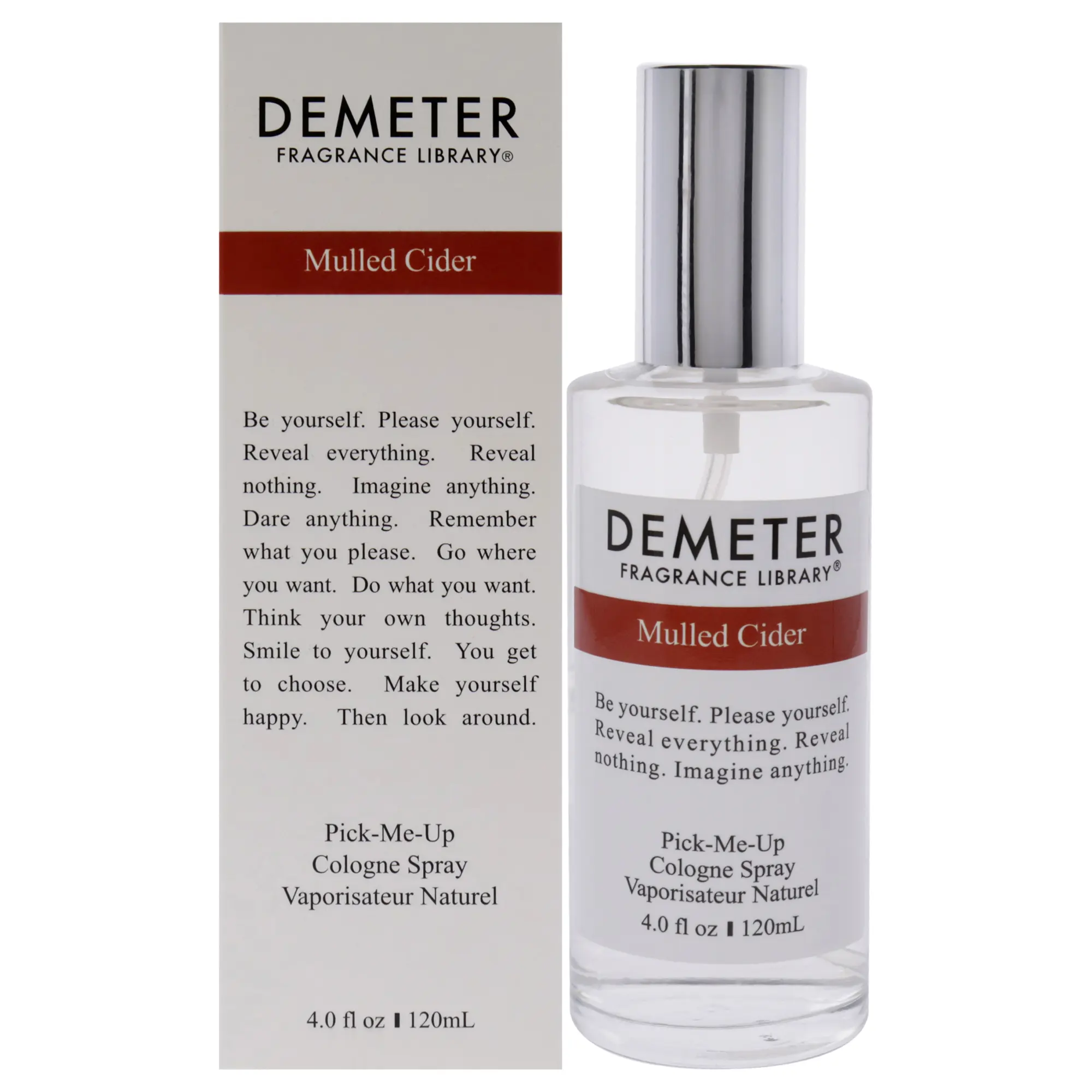 Demeter Mulled Cider For Women 4 oz Cologne Spray