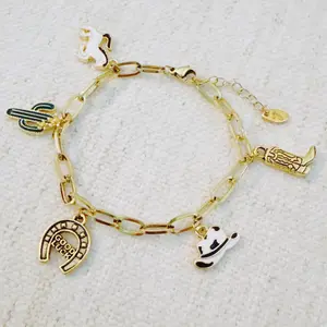 Yeehaw Rodeo Charm Bracelet – Western Icons