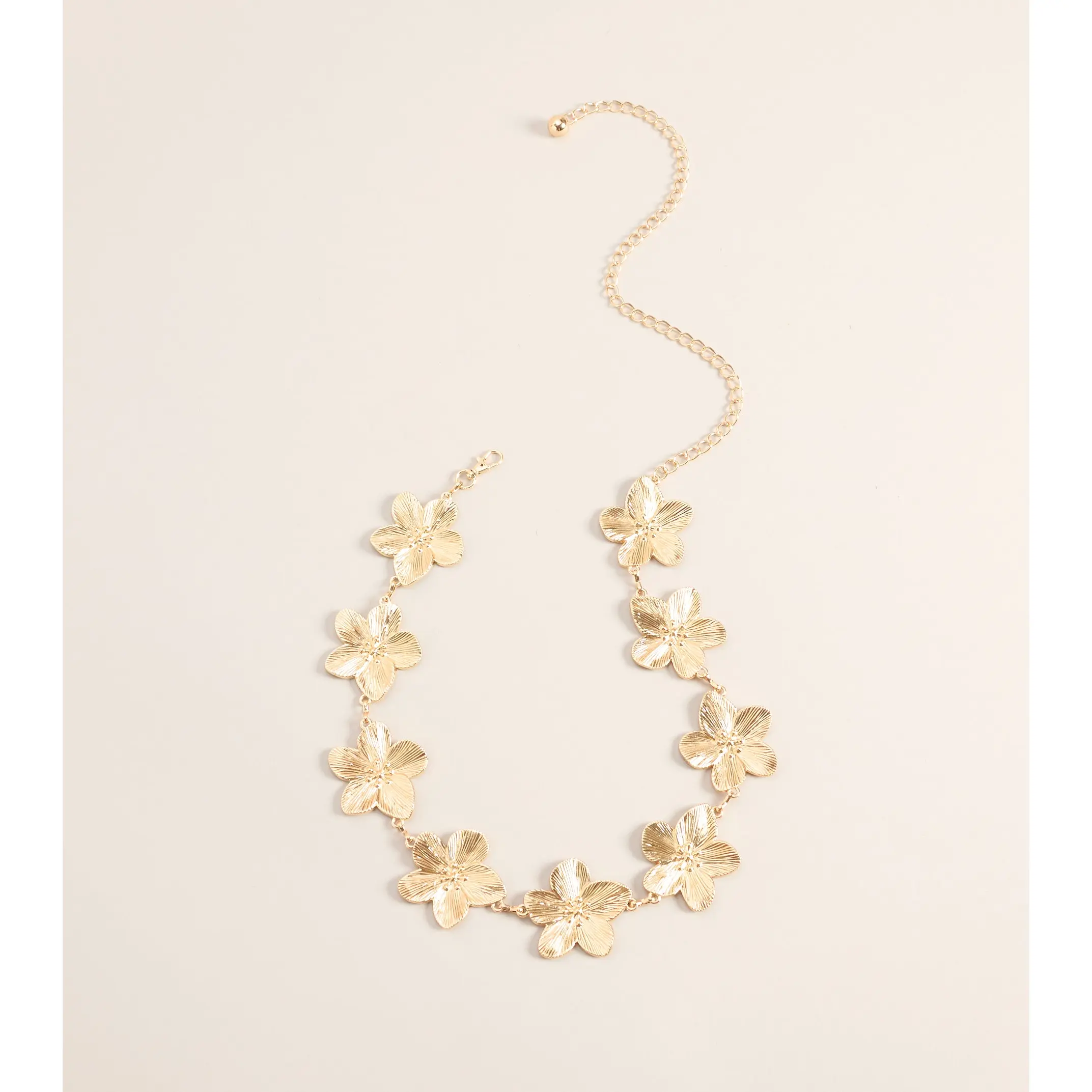 Lei It On Me Flower Chain Belt
