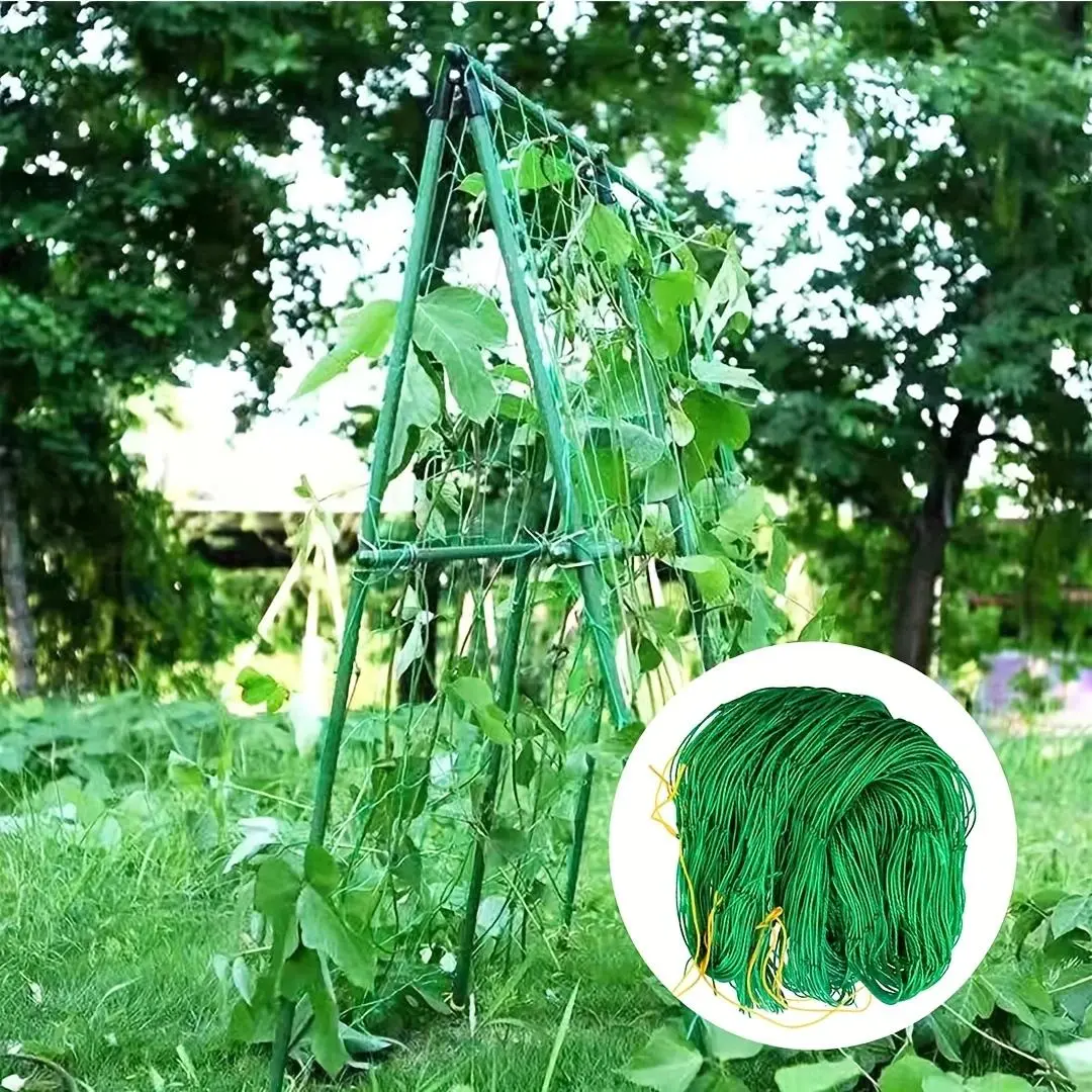 Garden Grid, Garden Grid for Climbing Plants, Strong Support for Vegetables, Iron Wire Lotus, Cucumber, Tomato and Vine Plants, Garden Trellis