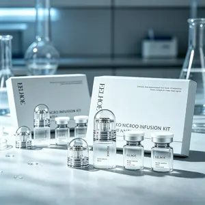 【2 BOX】Micro-Infusion System-Facial Serum for a Refreshed & Youthful-Looking Appearance For All Skin Types Facial System Hyaluronic Acid Facial Set Gentle Hydration and Nourishment for Skin;non-greasy moisture daily skincare routine