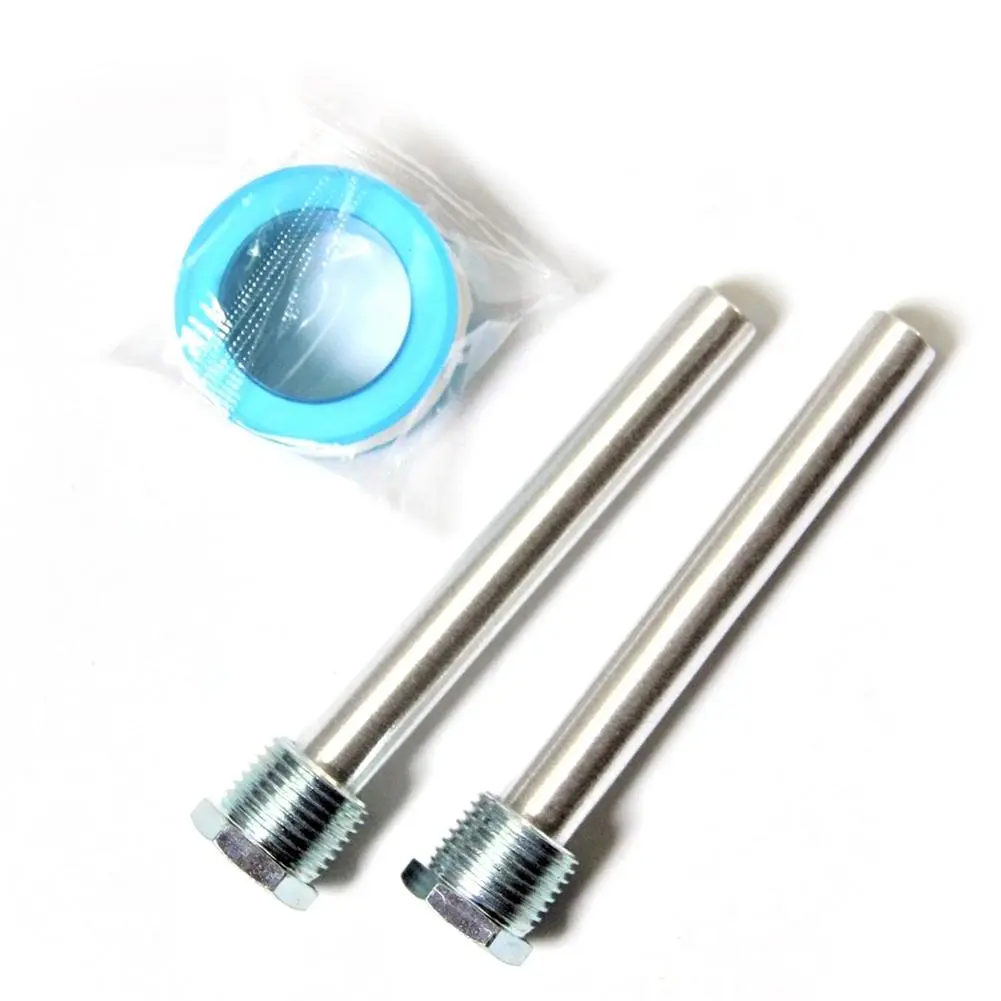 2-Pack 1/2Inch NPT Thread Magnesium Alloy RV Water Heater Anode Rod with PTFE Tape, Compatible with Atwood Heaters 11553, Camper RV Accessories