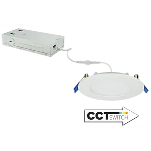 Elco Lighting 4"LED PANEL LGT 12W 800LMN 5CCT 120-347V  -  ERT41DXCT5W