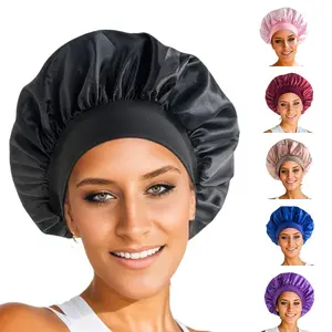 Lady's Bath Cap, Elastic and Reusable Shower Cap, Waterproof Bathing Cap for Use in The Shower, Eco-friendly Shampoo Cap - Wide-brimmed High-elasticity Headscarf for Beauty, Bath Cap, Hair Care Cap, Children's Cap