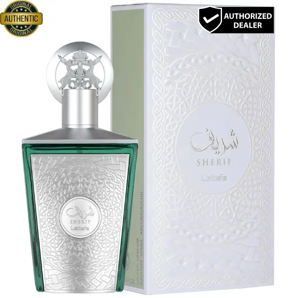 Sherif by Lattafa, 3.4 oz EDP Spray for Men