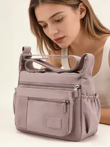 Women's Large Capacity Crossbody Shoulder Handbag Purse, Multi Pockets Water Resistant Wear Resistant Bag for Travel Work Daily Shopping, Ideal Gift for Mom
