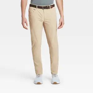 All In Motion Men's Golf Pants Slim Moisture Wicking Quick Dry UPF 50+ Pants