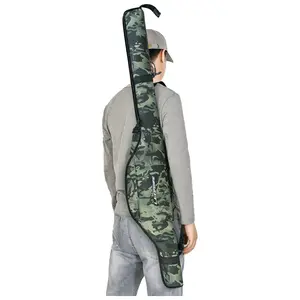 Portable Foldable Fishing Tackle Bag, Waterproof Fishing Pole Storage Bag, Fishing Gear Bag, Outdoor Fishing Accessories