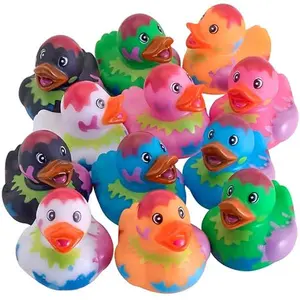 Splat Jeep Ducks for Ducking - 12 Pack - Duck Duck Jeep Rubber Ducks for Mini Stocking Stuffers Boat Train Animals