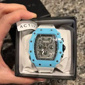 NWT Skeleton Dial Activa X Invicta Men's Watch - 44.3mm