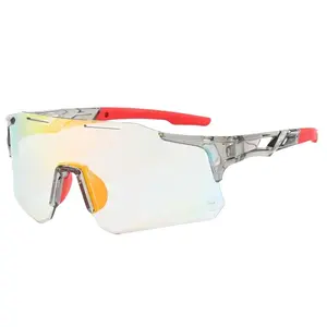 Trendy Photochromic Sunglasses with Fast-Transition Lenses, UV Protection & Anti-Glare, Lightweight & Durable Sport Glasses for Cycling, Running, Driving, Outdoor Activities & Daily Casual Wear