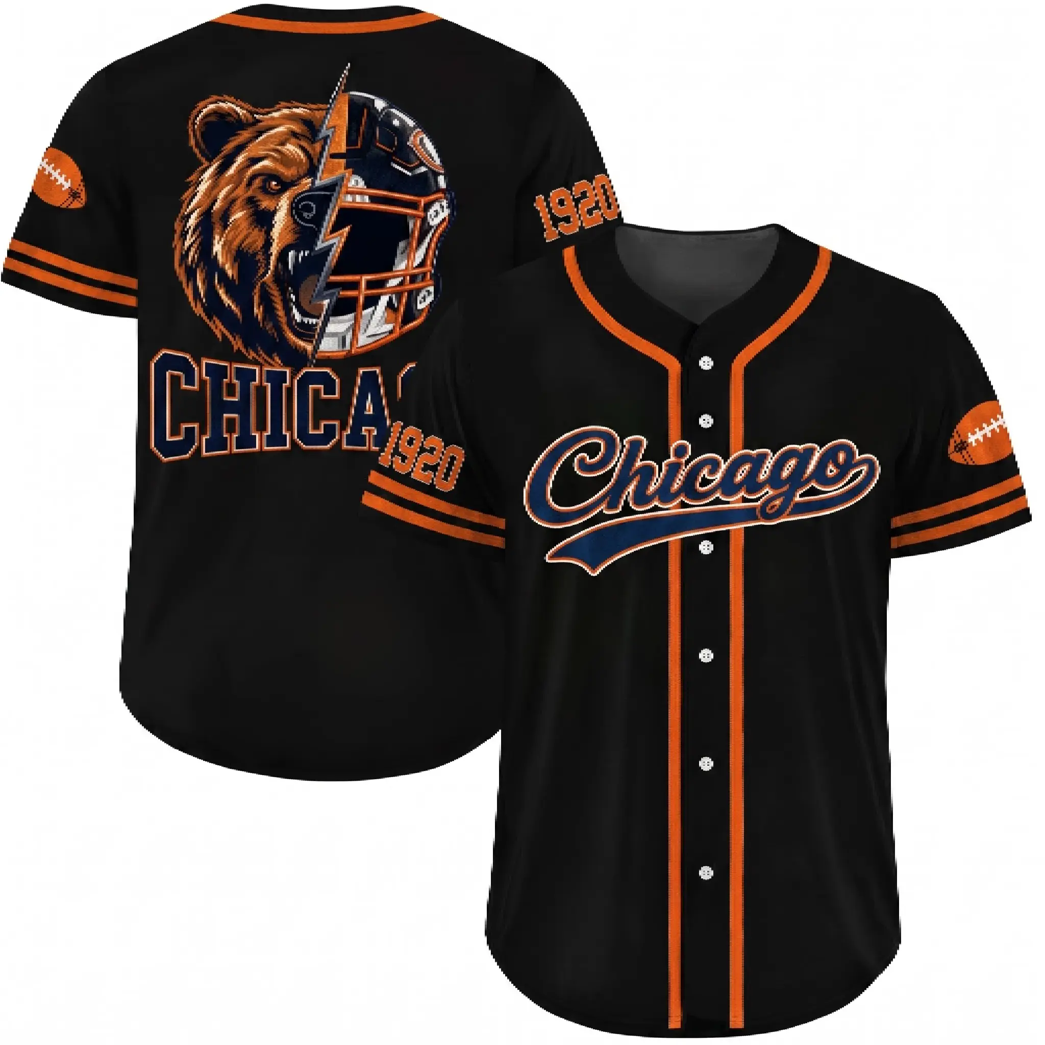 Football Fan Gift Baseball Jersey | Game Day Sports Shirt | Fan Gift Jersey| Sports Lover Shirt | TikTok Shop