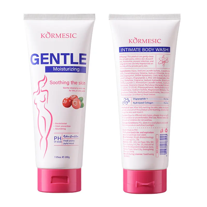 KORMESIC Refreshing Intimate Wash Gel – Gentle Daily Feminine Cleanser for Fresh & Clean Feel