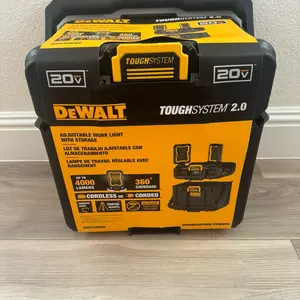 Dewalt Toughsystem 2.0 20-Volt Light-Box Tool Organizer for Efficient Storage