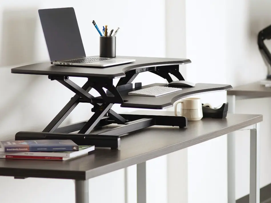 High Tide SOI Standing Desk, Height Adjustable Workstation for Home Office