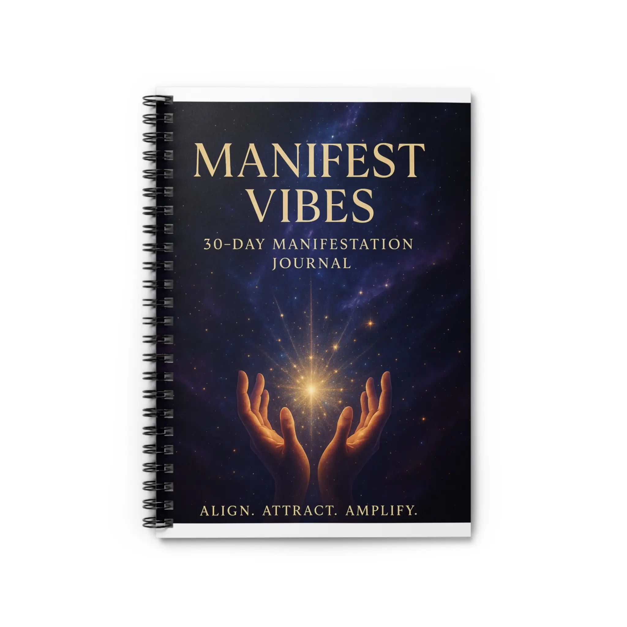Manifestation Vibe Journal, Office Stationery Notebook for Manifestation Practices