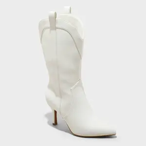 Women's Bryce Heeled Western Cowboy Boots with Memory Foam Insole - Wild Fable