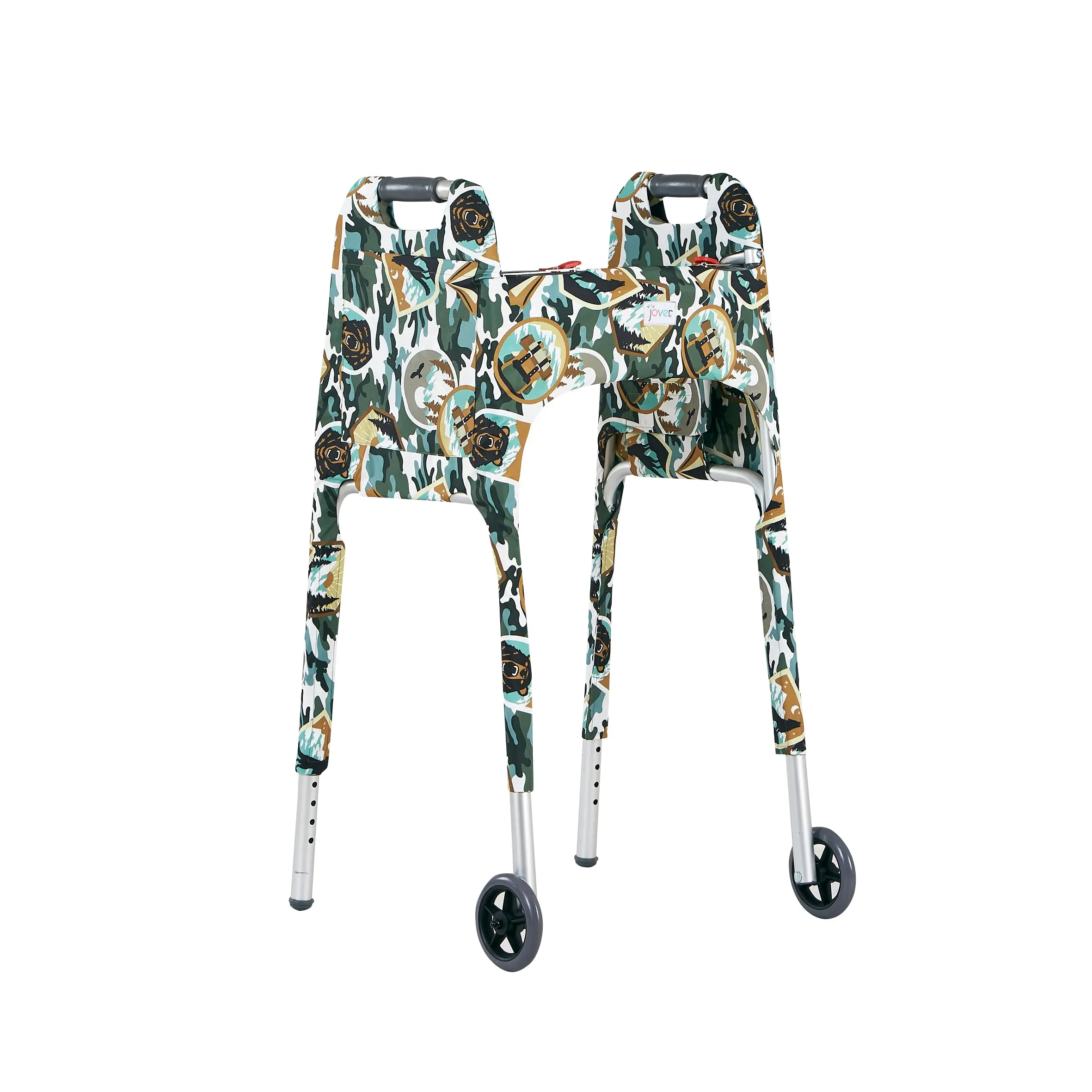 Jover Walker Cover – Happy Camper | Wilderness-Inspired with Pockets & Matching Storage Bag
