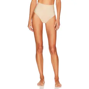 Commando Zone Smoothing Thong in Beige