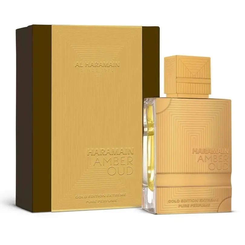 Unisex Al Haramain Amber Oud Gold Edition Extreme Pure Perfume Spray - A Fragrance, 6.7 oz, Fragrance That Starts With A