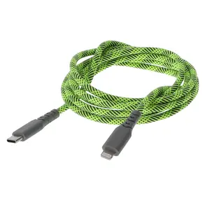 360 Stand USB-C to Lightning Flexible Cable - Cellphone Electronic Charger Cord for iPhone, iPad, Smartphone Mobile Charging, Device