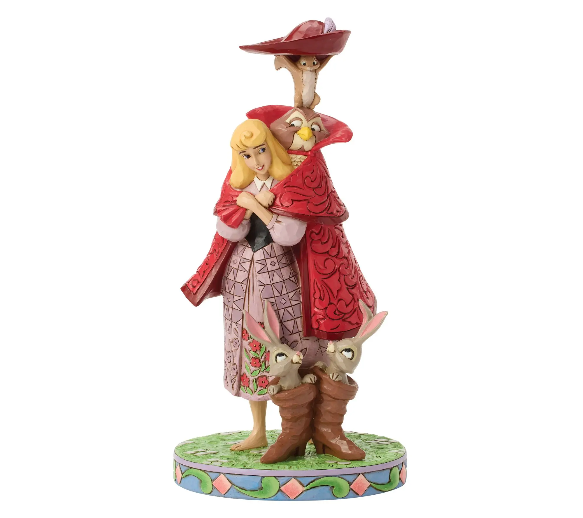 Jim Shore Disney Traditions Aurora with AnimalsFigurine 10"H