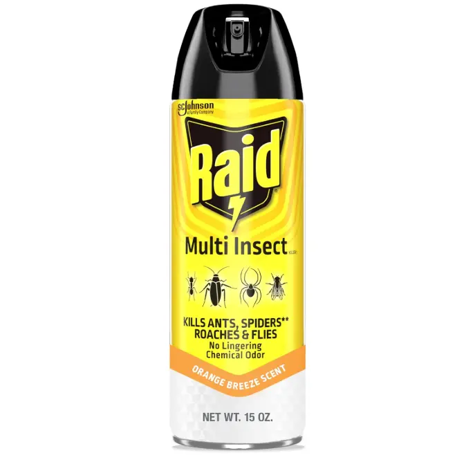 Raid Multi Insect Killer, Orange Breeze 15 Ounce (Pack of 1)