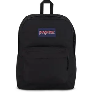 Jansport Superbreak One Backpacks - Durable, Lightweight Bookbag with 1 Main Compartment, Front Utility Pocket with Built-In Organizer - Premium Backpack, Black JanSport